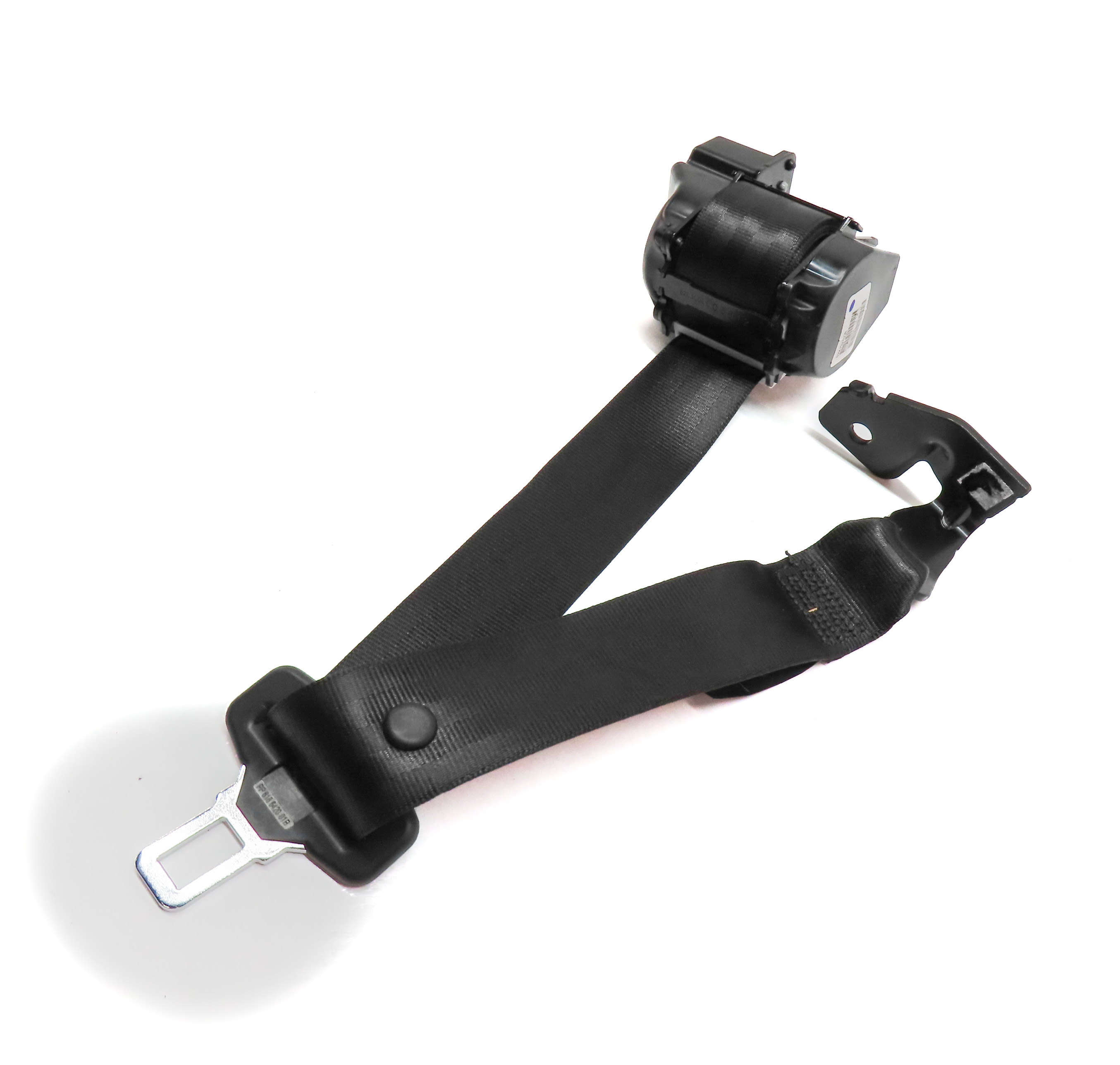 2016 RANGE ROVER SPORT L494 REAR CENTER 2ND ROW SEAT SEATBELT RETRACTOR (BLACK) — exact item pictured